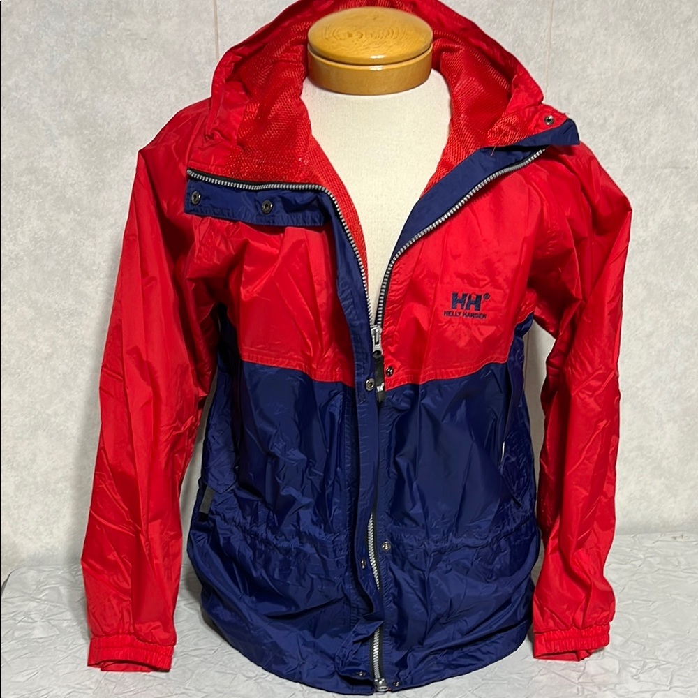 Helly Hansen Red and Blue Windbreaker FS 26907U vintage
